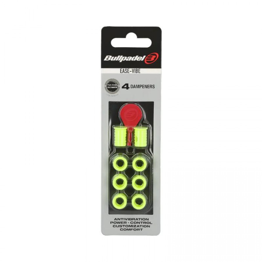 Bullpadel Ease Vibe Giallo Zolfo Fluor Antivibratore