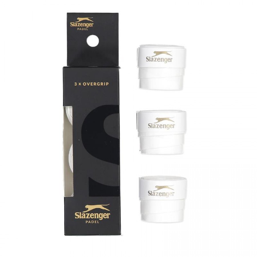 Overgrip Blister Slazenger Padel Bianco 3 Unita  Offerta + Economico