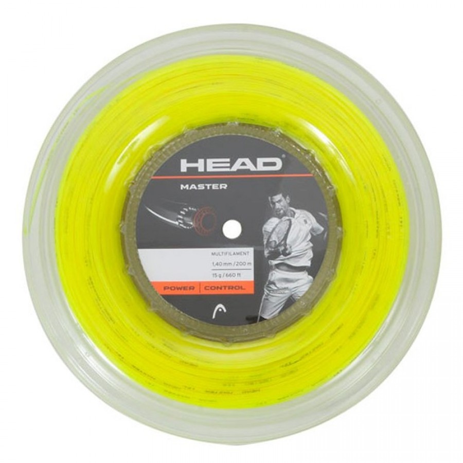 200m Bobina di corde Head Master 1.40mm Giallo