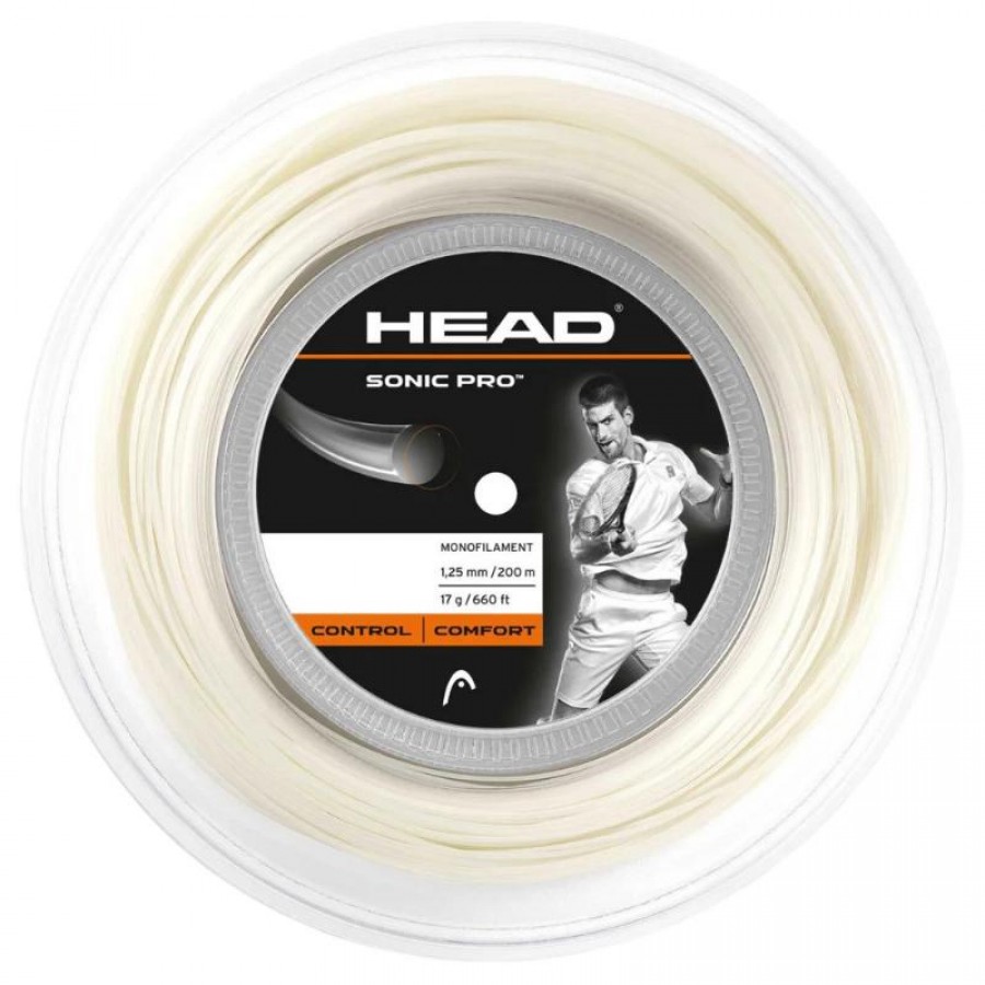 Mulinello da 200 m Head Sonic Pro 1,25 mm Bianco  Offerta + Economico