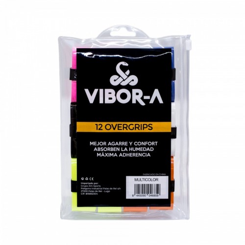 Vibora Liso Borsa Multicolor 12 Overgrips
