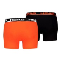 Boxer Head Basic Arancio Nero 2 Unita  Offerta + Economico