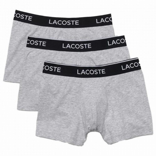 Boxer Lacoste Casual Grigio Vigore 3 Unita