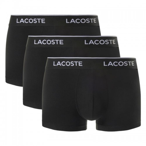 Boxer neri Lacoste 3 unità