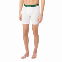 Lacoste Verde Bianco Boxer Nero 3 Unità