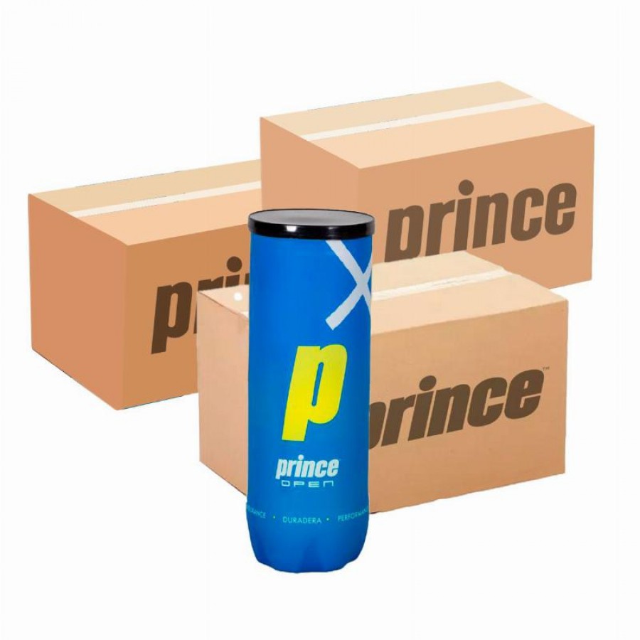 Scatola 72 Palline - 24 Vasetti da 3 unita - Prince Padel Open x 3 unita  Offerta + Economico