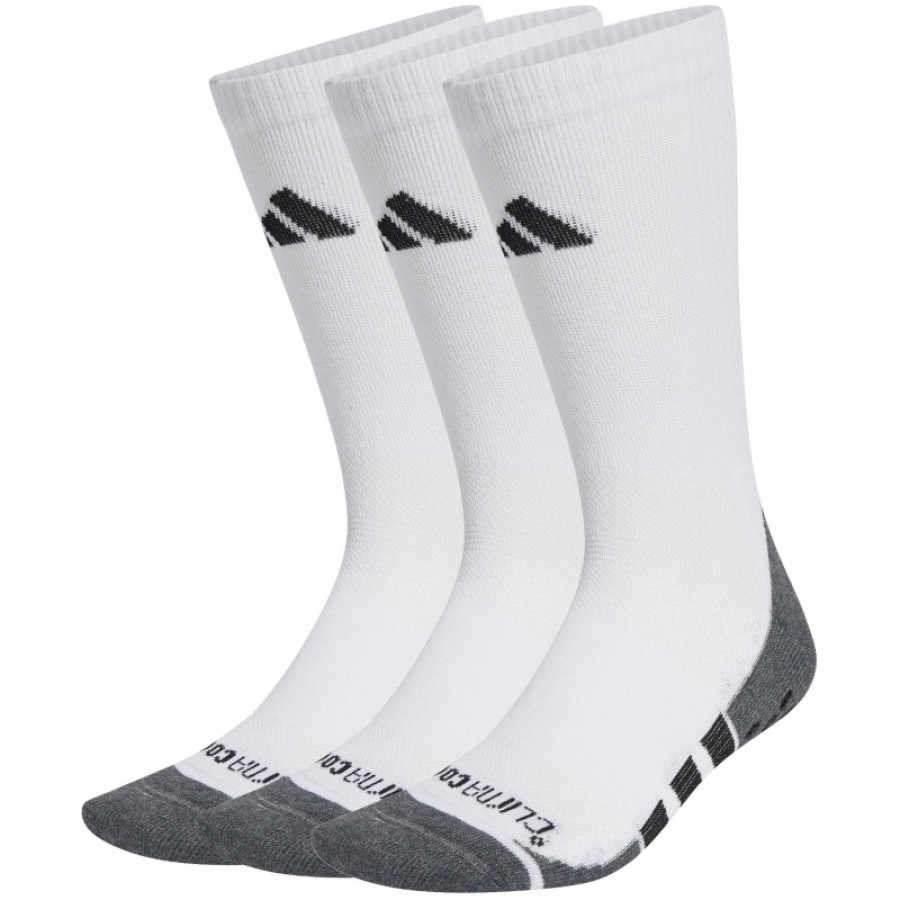 Calcetines Adidas Performance Climacool Crew Blanco Gris 3 Pares  Offerta + Economico