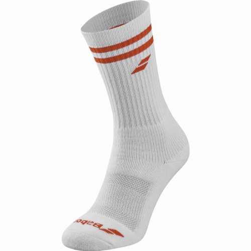 Calcetines Babolat Team Blanco Rojo 1 Par