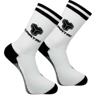 Calze Cartri Adler High Bianco Nero 1 Paio  Offerta + Economico