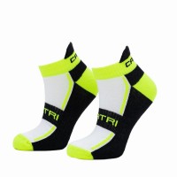 Cartri Slash Crew Calze Fluor Bianche 1 paio