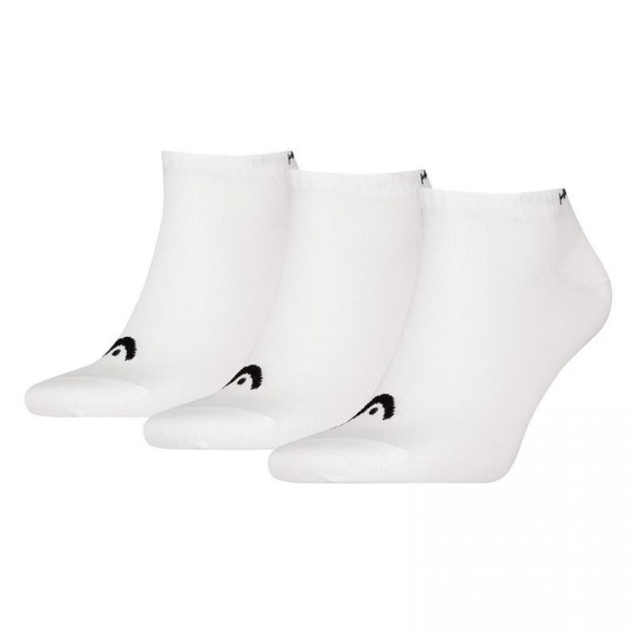Calcetines Head All Sports Sneaker Blanco 3 Pares  Offerta + Economico