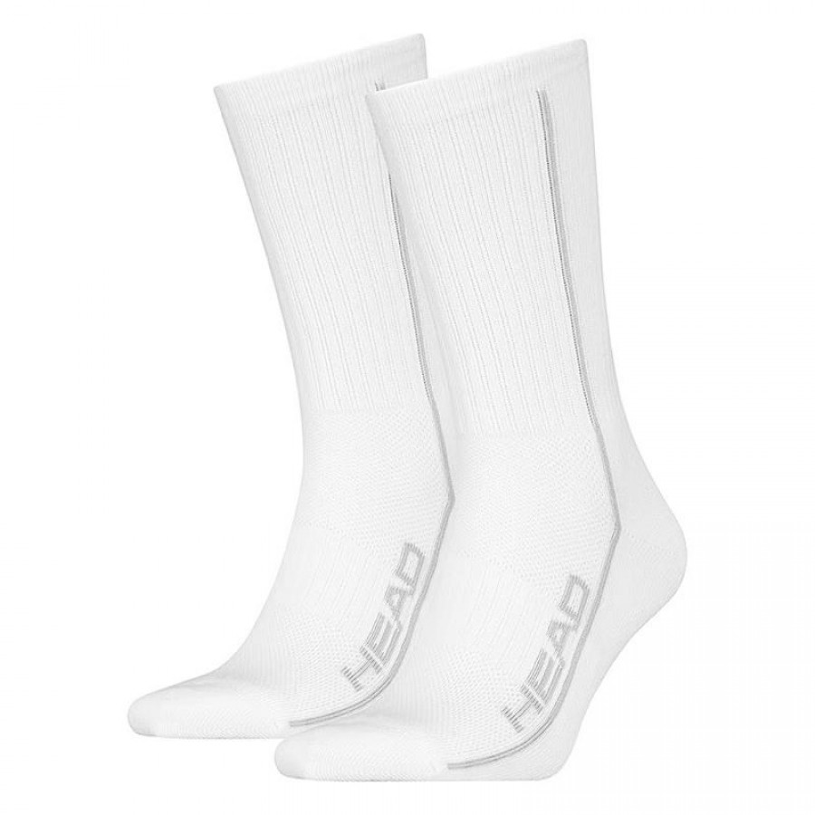 Calcetines Head Performance Crew Blanco 2 Pares  Offerta + Economico