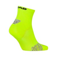 Calcetines Head Performance Padel Quarter Amarillo Fluor 1 Par  Offerta + Economico