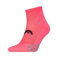 Calcetines Head Performance Padel Quarter Coral Fluor 1 Par  Offerta + Economico