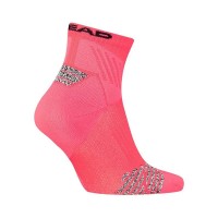 Calcetines Head Performance Padel Quarter Coral Fluor 1 Par  Offerta + Economico