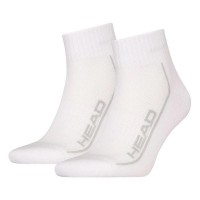 Calcetines Head Performance Quarter Blanco Gris 2 Pares  Offerta + Economico