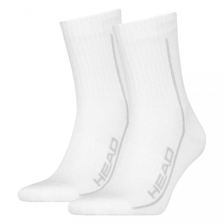 Calcetines Head Performance Short Crew Blanco 2 Pares  Offerta + Economico