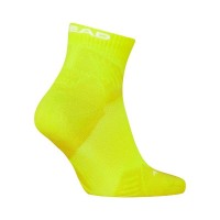 Calcetines Head Performance Tennis Quarter Amarillo Fluor 1 Par  Offerta + Economico
