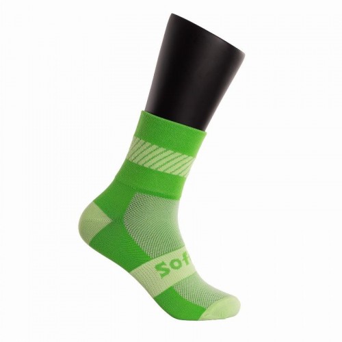 Calcetines Softee Walk Media Caña Verde Fluor 1 Par