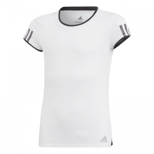 Adidas Club Bianco Nero Junior T-Shirt