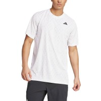Adidas Club Graphic Climacool Bianco Grigio Maglietta  Offerta + Economico