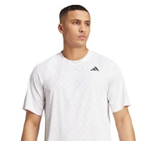 Adidas Club Graphic Climacool Bianco Grigio Maglietta  Offerta + Economico