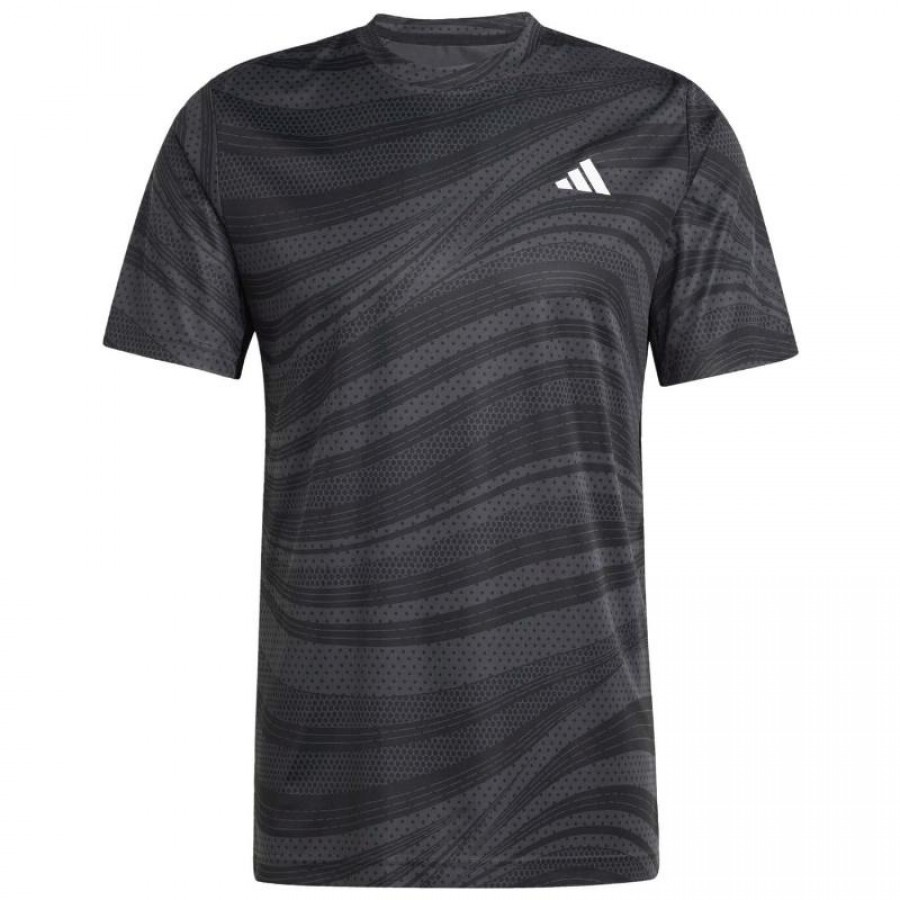 Adidas Club Graphic Maglietta Nera