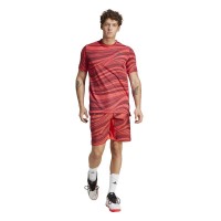 Adidas Club Graphic Maglietta Rossa  Offerta + Economico