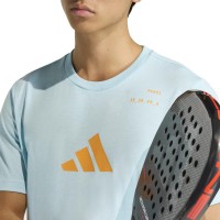 Maglietta Adidas Padel Graphic Sky Blue