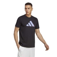 Adidas Tennis AO Graphic Maglietta Nera  Offerta + Economico