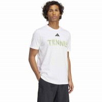 Adidas Tennis Graphic Maglietta bianca  Offerta + Economico