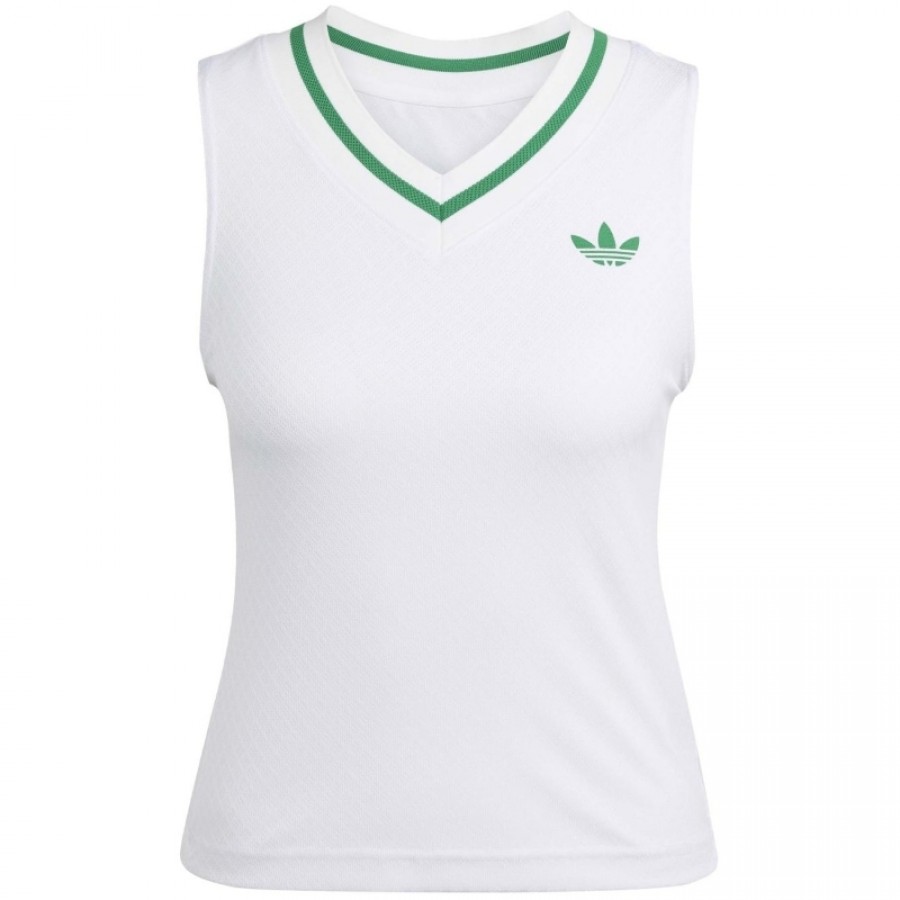 Adidas Original London Bianco Canotta Donna  Offerta + Economico