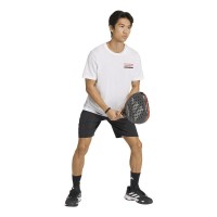 Adidas voleva una maglietta bianca grafica