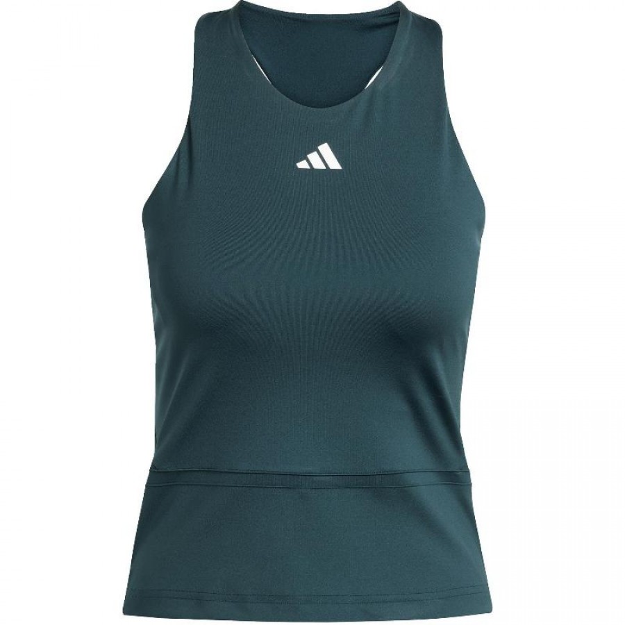 Adidas Y-Tank Midi Verde Aurora Maglietta Donna  Offerta + Economico