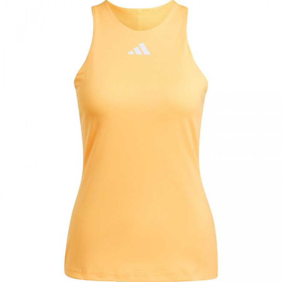 Adidas Y-Tank Orange Bianco Maglietta Donna  Offerta + Economico