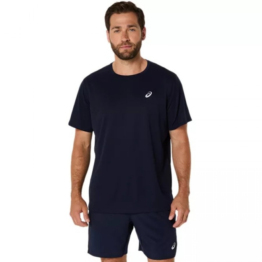Asics Core SS Top Maglietta Blu Notte