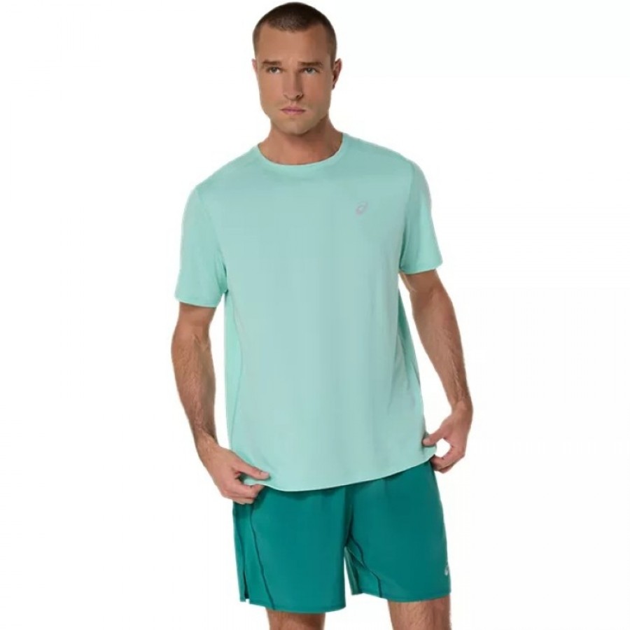 Asics Core SS Top Maglietta Verde Chiaro  Offerta + Economico