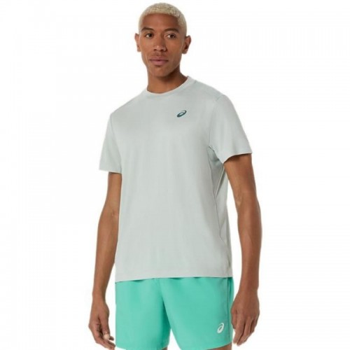 Maglietta top Asics Court SS verde chiaro