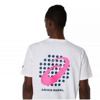 Asics Padel Court Graphic SS Top Maglietta Bianca  Offerta + Economico