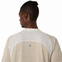 Maglietta Top Crema Asics Road SS