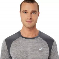 Asics Road SS Top Maglietta Grigia
