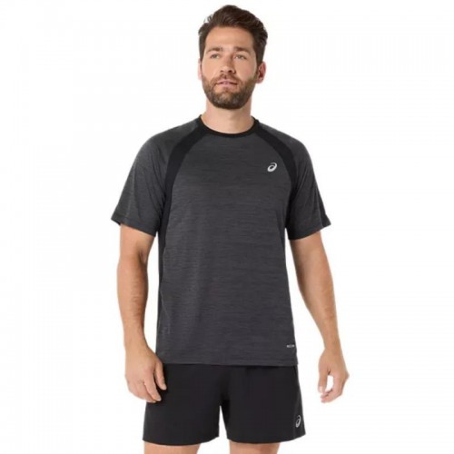Maglietta nera Asics Road SS Top