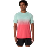 Camiseta Asics Seamless SS Top Corallo Verde  Offerta + Economico