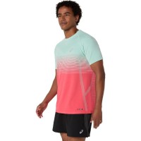 Camiseta Asics Seamless SS Top Corallo Verde  Offerta + Economico
