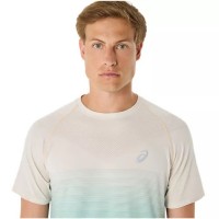 Camiseta Asics Seamless SS Top Verde Betulla  Offerta + Economico