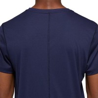 Asics Maglietta da donna bianca lucida blu argento