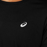 Maglietta Asics Argento Nera da Donna