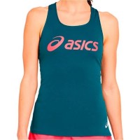 Asics Silver Tank Maglietta Verde Donna