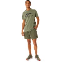 Asics Tiger Lichen T-Shirt Verde PADELPOINT Asics Tiger Lichen T-Shirt Verde