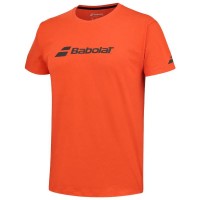 Esercitazione Camiseta Babolat Rojo Naranja